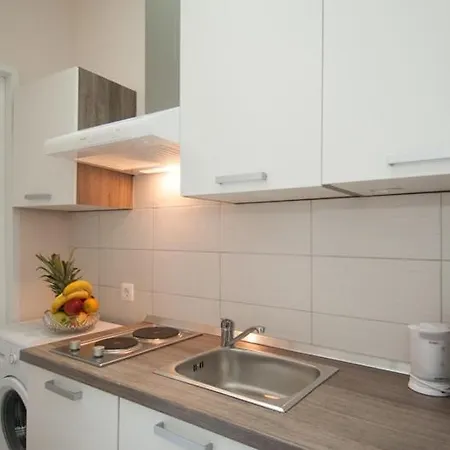Apartment Studio In With Sea View, Terrace, Air Conditioning, Wi-fi Opatija
